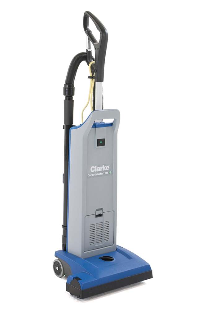 CarpetMaster 115 15 inch Vacuum Clarke, carpetmaster, 115, commercial, upright, 15 inch, vacuum, nilfisk, advance, HEPA, janitorial, residintial, single motor, efficient, 