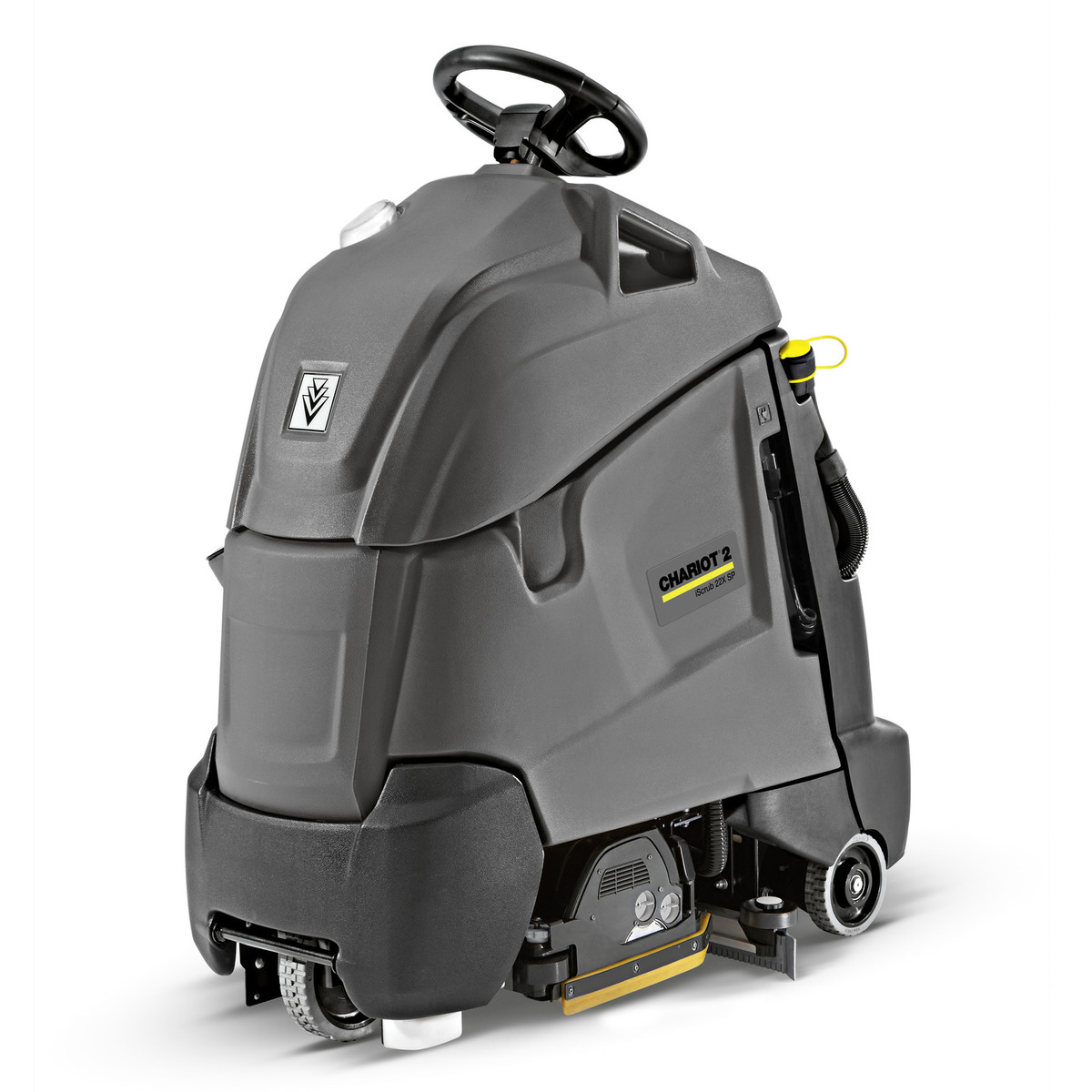Chariot 2 iScrub 22 SP by Karcher  windsor, karcher, chariot, 2, iscrub, 22, sp, stand, on, floor, scrubber, auto-scrubber, scrub, floor, cleaning, clean, 
