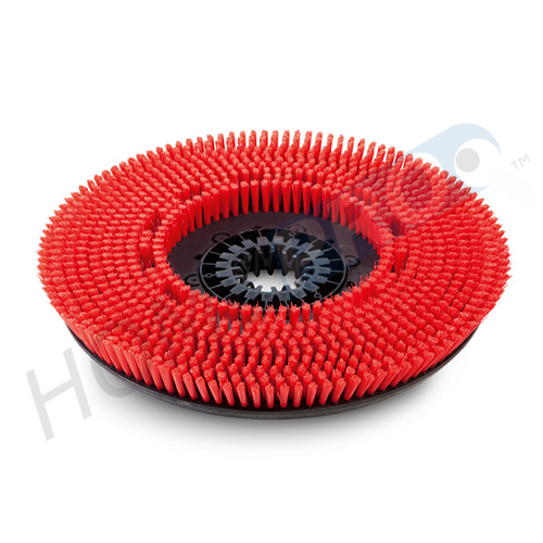 Disc Brush Complete Red D43 