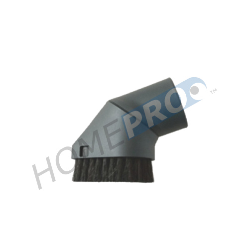 Dusting Brush with horsehair bristles, for AIRBELT D1 and D4 (gray black) 