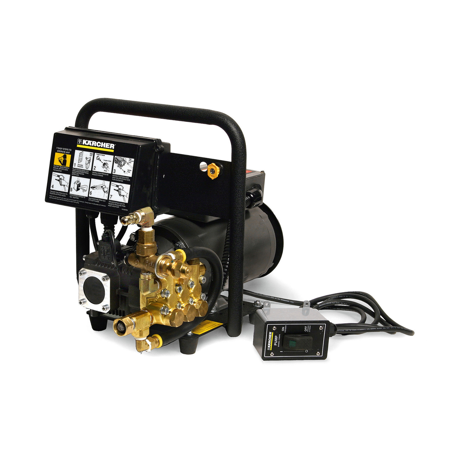 Karcher HD Wall Mounted Series Pressure Washers karcher, hd, 1.8/13 c, pressure, washer, wash, cold-water, professional, commercial, powerful, electric, portable, cleaning, clean, 