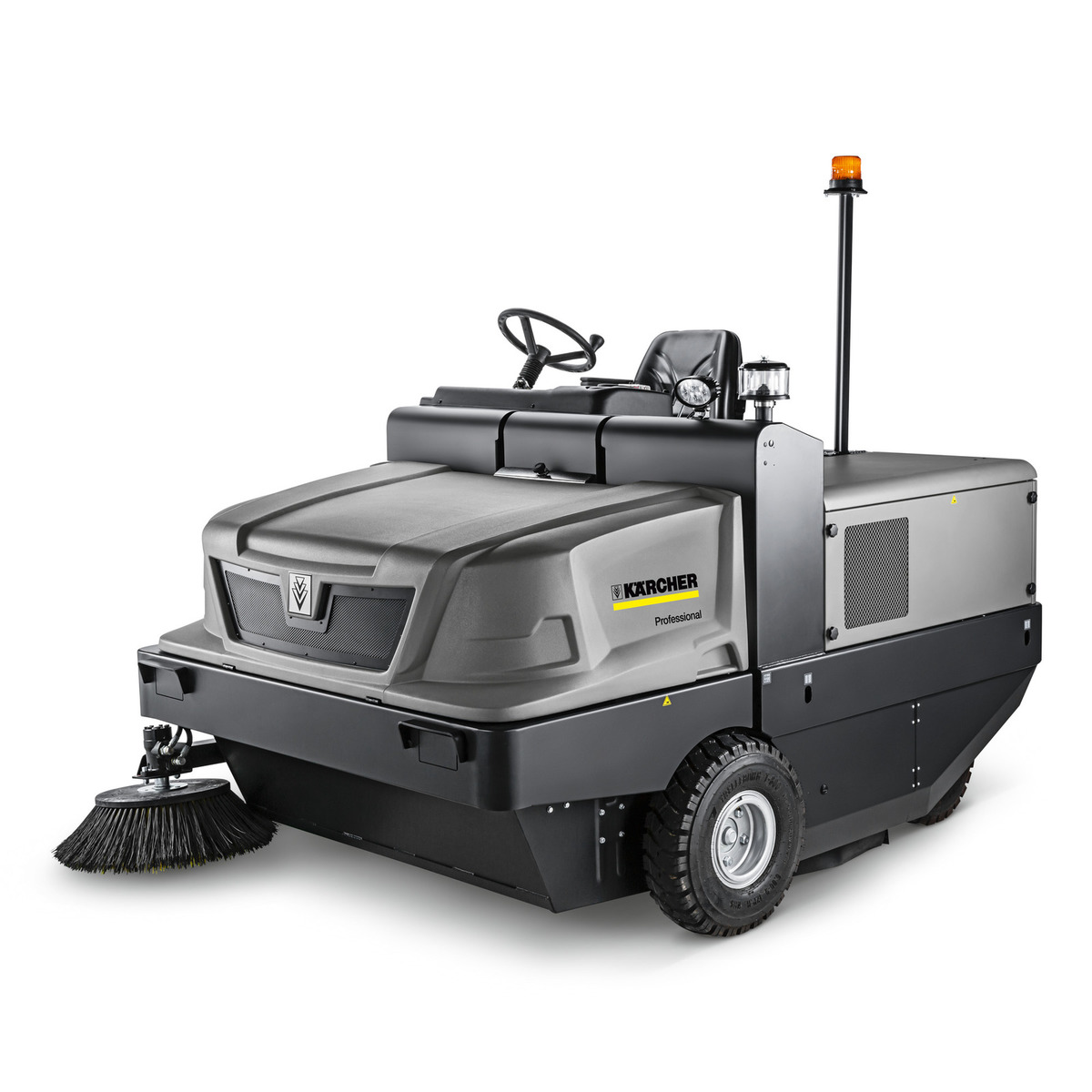 Karcher KM 170/600 R D Classic Karcher, sweeper,  KM, 170/600, R, D, Classic, ride, ride-on, sweeper, industrial, hard floor, commercial, janitorial, 