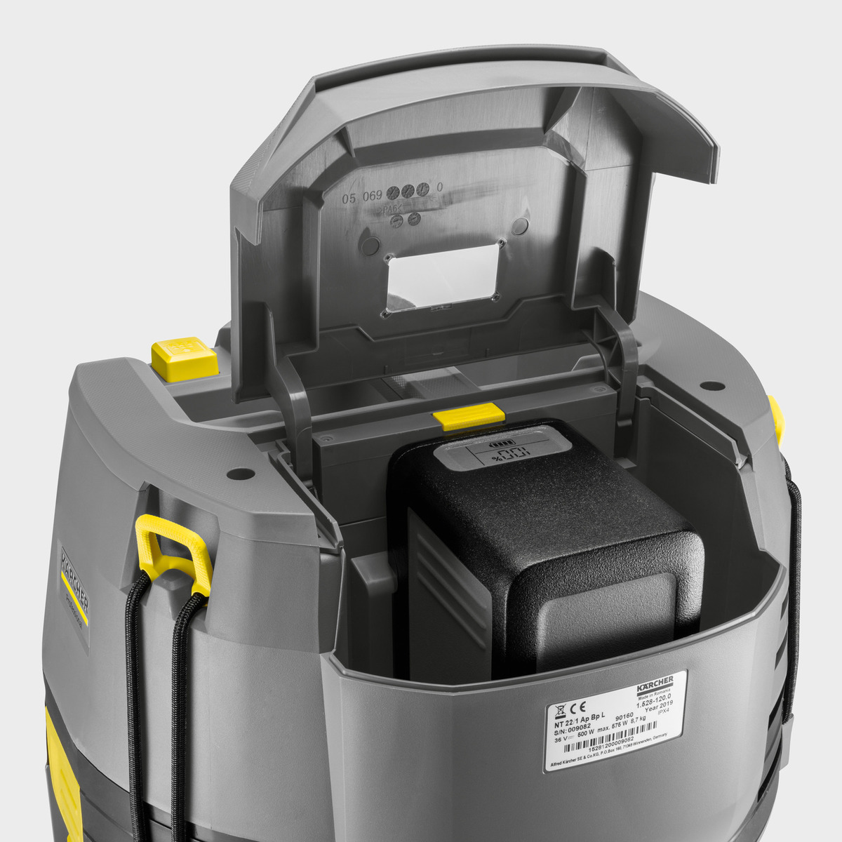 Karcher NT 22/1 Ap BP (Battery Powered) Wet Dry Vacuum - 15281280