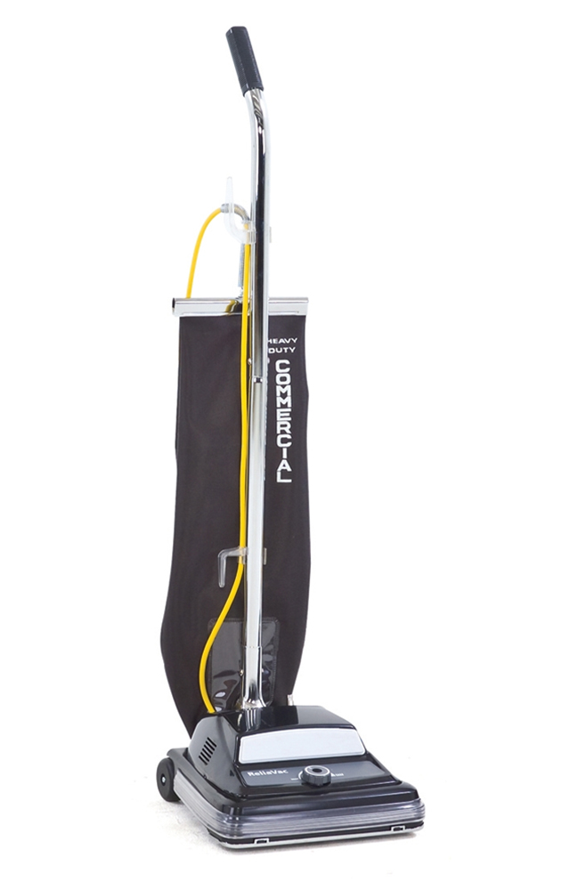 ReliaVac 12HP 12" Upright Vacuum clarke, reliavac, upright, commercial, vacuum, nilfisk, advance, cleaning, janitorial, 