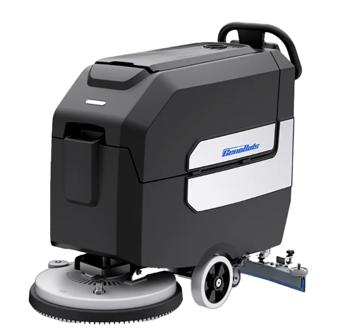 Cenobots D5 20-inch walk-behind floor scrubber with lithium-ion battery 